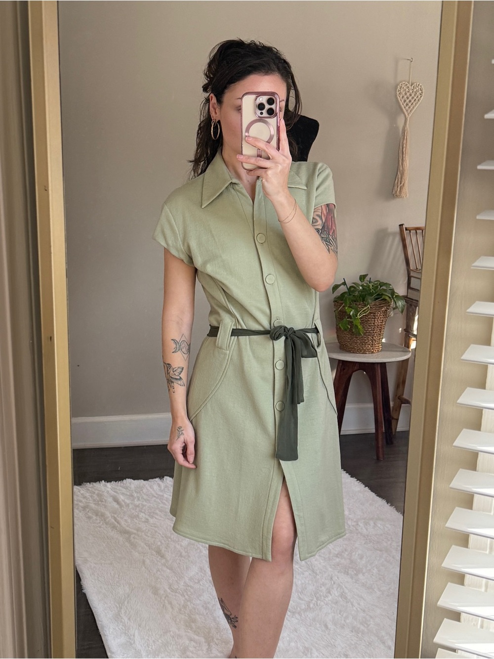 Vintage wool designer dress pablo nevada